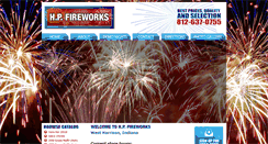 Desktop Screenshot of hpfireworks.com